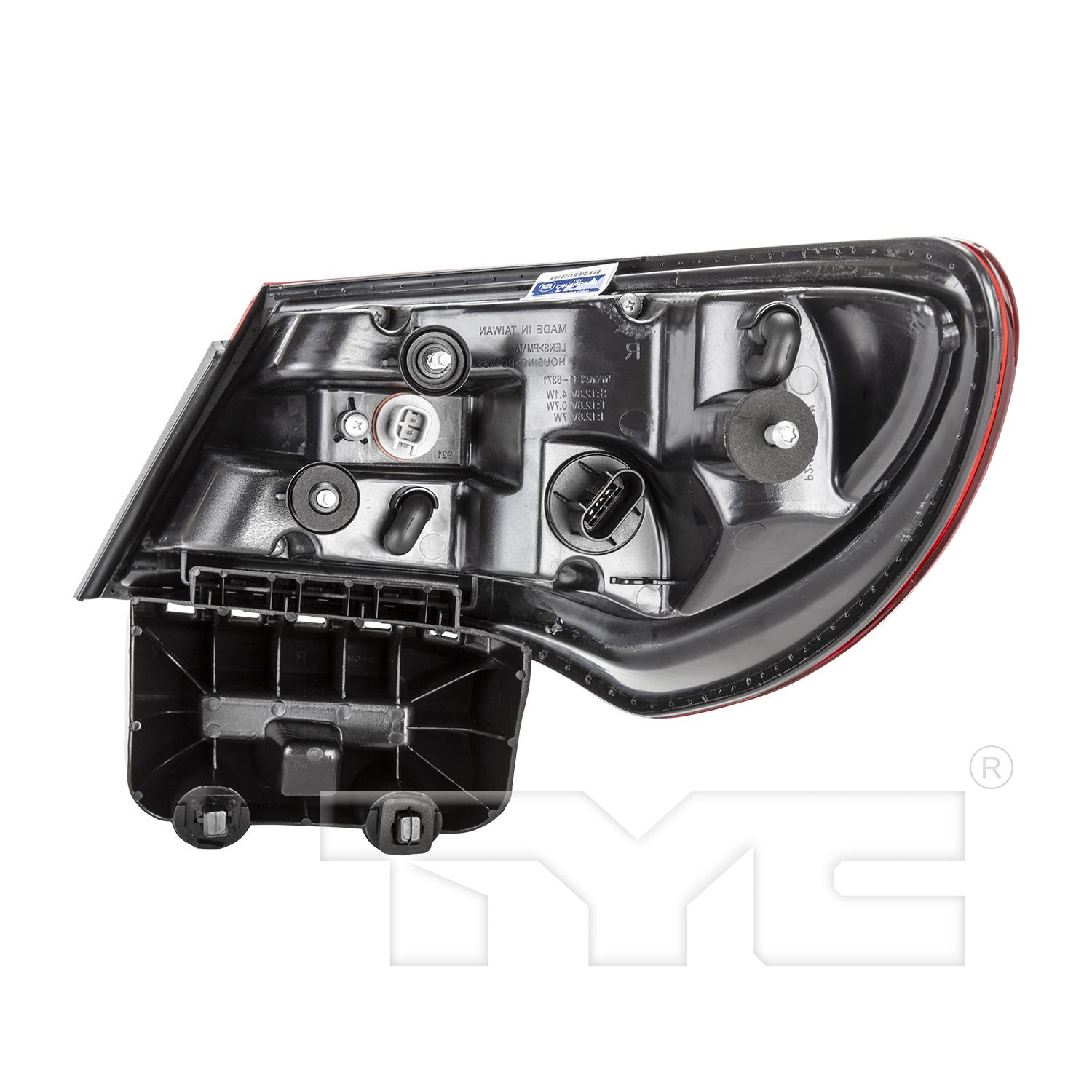 TYC 116372001 - Tail Light Assembly TYC 116372001 Tail Light Assembly product image 2 of 6