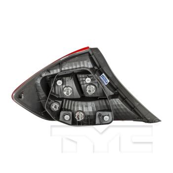 2012 Honda Civic Tail Light Assembly Right TYC 11637300 image 3 of 4