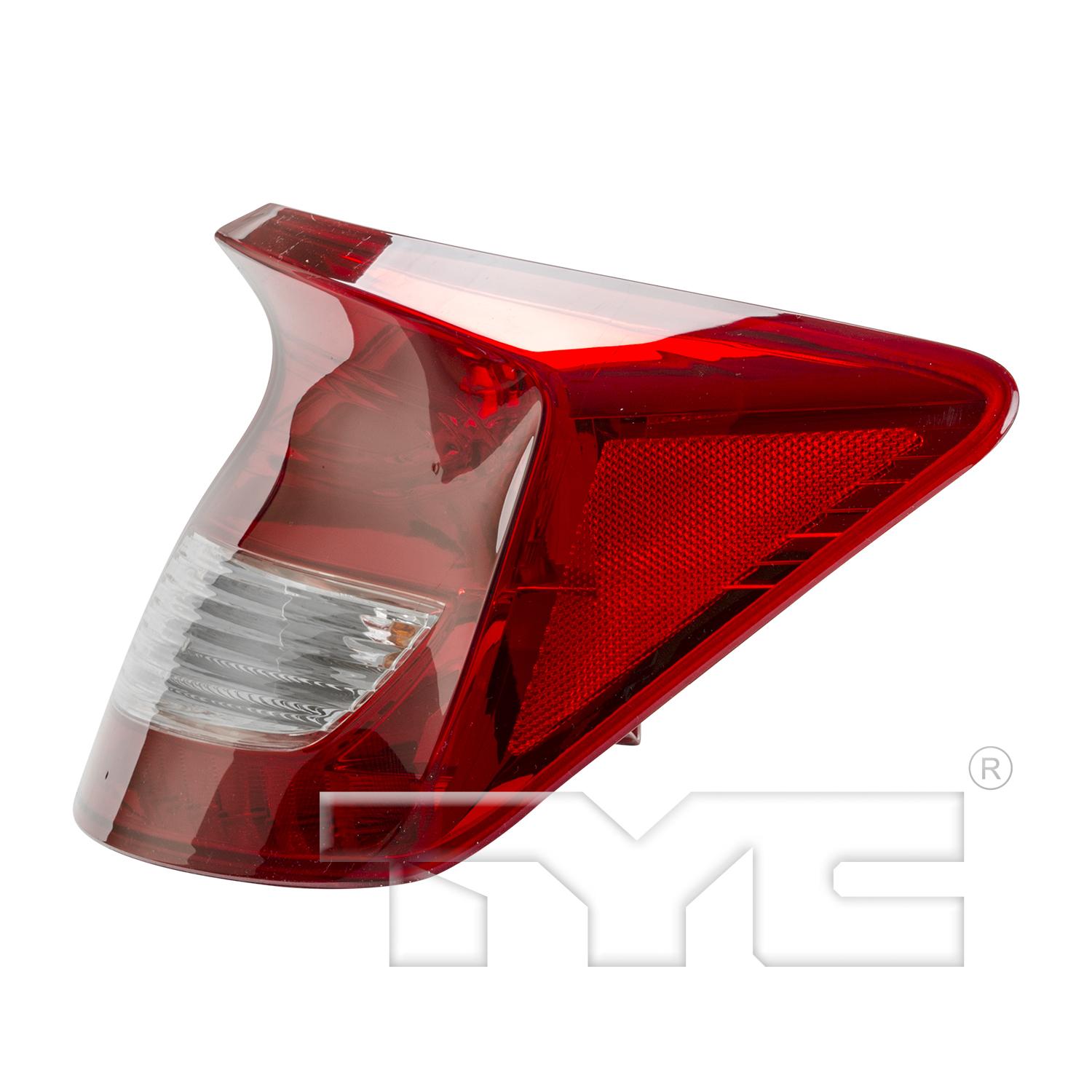 TYC 116375001 Tail Light Assembly product image 3 of 6