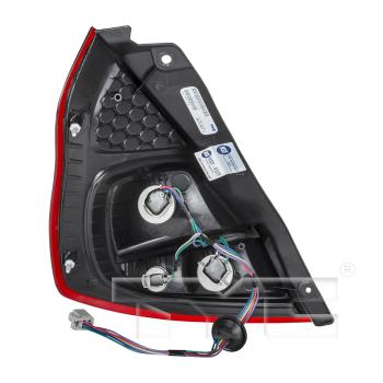 2013 Ford Fiesta Tail Light Assembly Right TYC 11638100 image 2 of 4