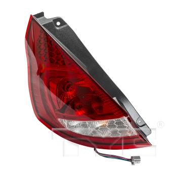2013 Ford Fiesta Tail Light Assembly Left TYC 11638200 image 1 of 4
