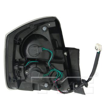 2011 Nissan Sentra Tail Light Assembly Right TYC 11638790 image 2 of 4
