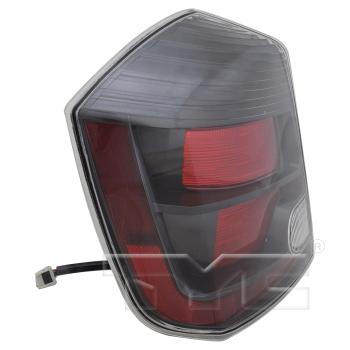 2011 Nissan Sentra Tail Light Assembly Left TYC 11638890 image 4 of 4