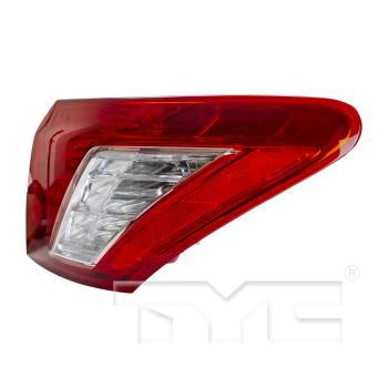 2008 Lexus ES350 Tail Light Assembly Right Outer TYC 11638901 image 4 of 4