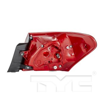 2009 Lexus ES350 Tail Light Assembly Left Outer TYC 11639001 image 2 of 4