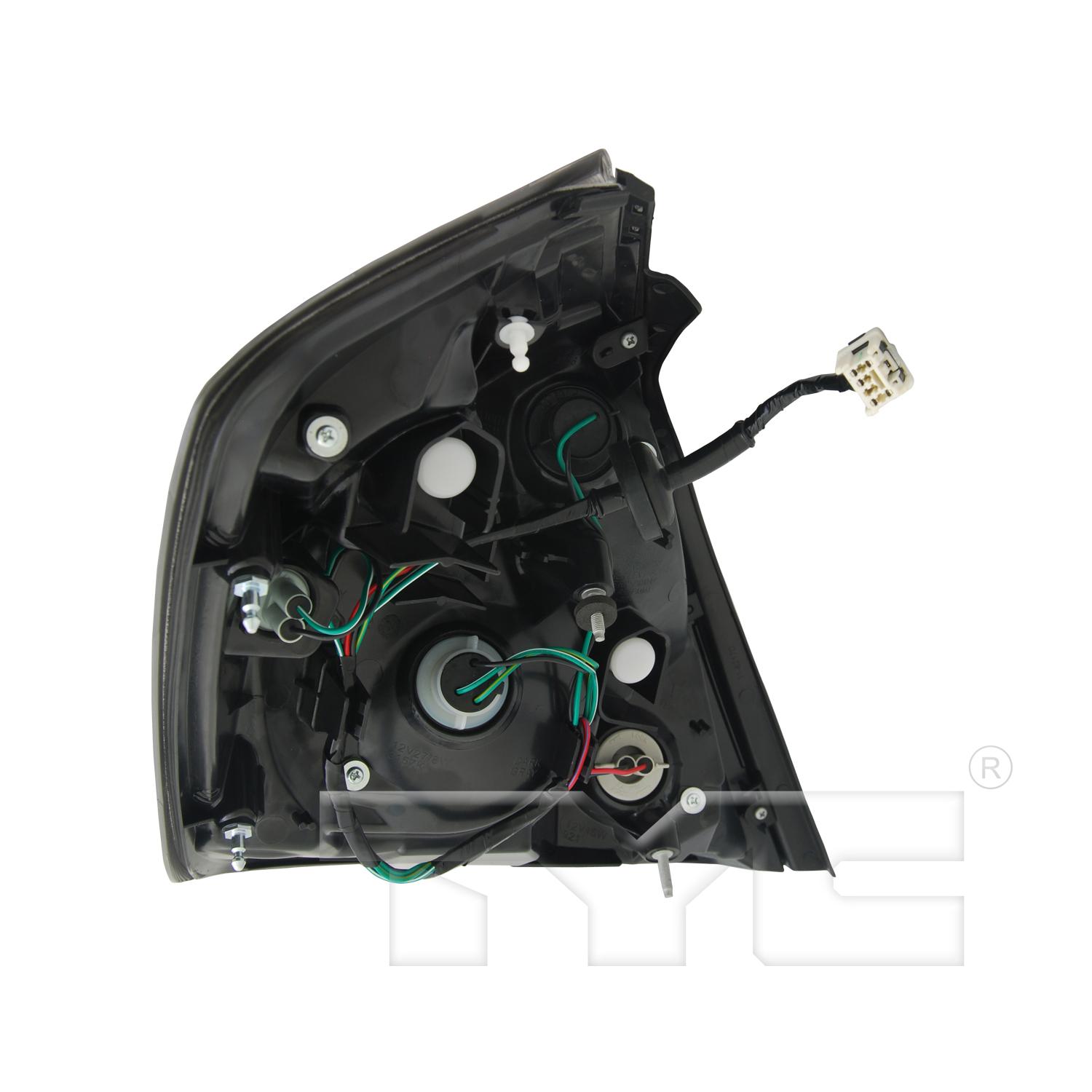 TYC 11639300 Tail Light Assembly product image 2 of 2