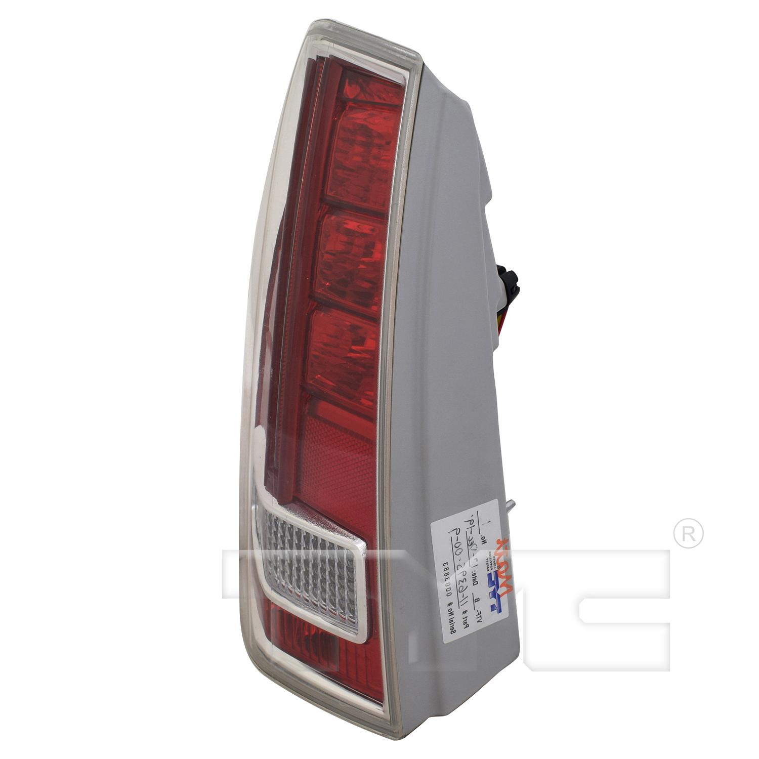 TYC 116396009 - Tail Light Assembly TYC 116396009 Tail Light Assembly product image 3 of 6