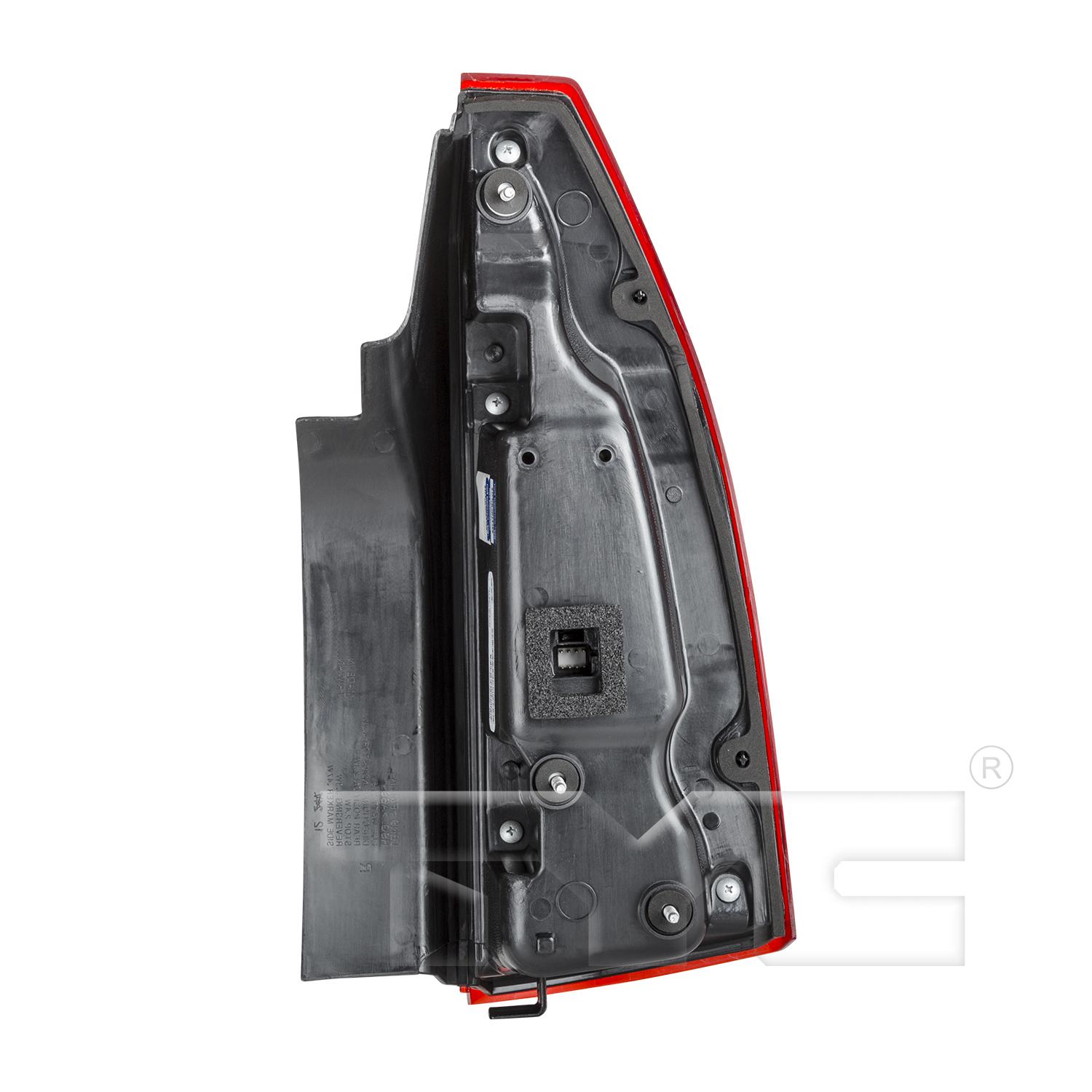 TYC 116398001 - Tail Light Assembly TYC 116398001 Tail Light Assembly product image 2 of 6