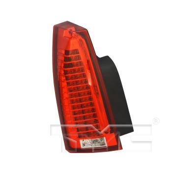 2010 Cadillac CTS Tail Light Assembly Left TYC 116398009 image 1 of 4