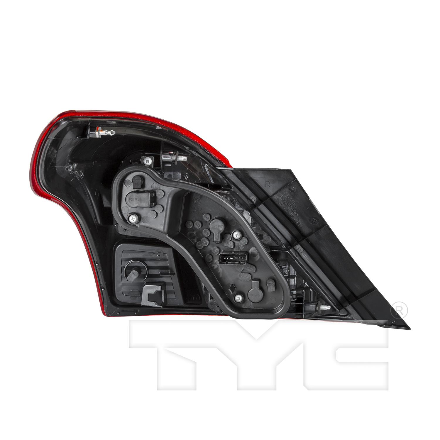 TYC 11640100 - Tail Light Assembly TYC 11640100 Tail Light Assembly product image 2 of 6
