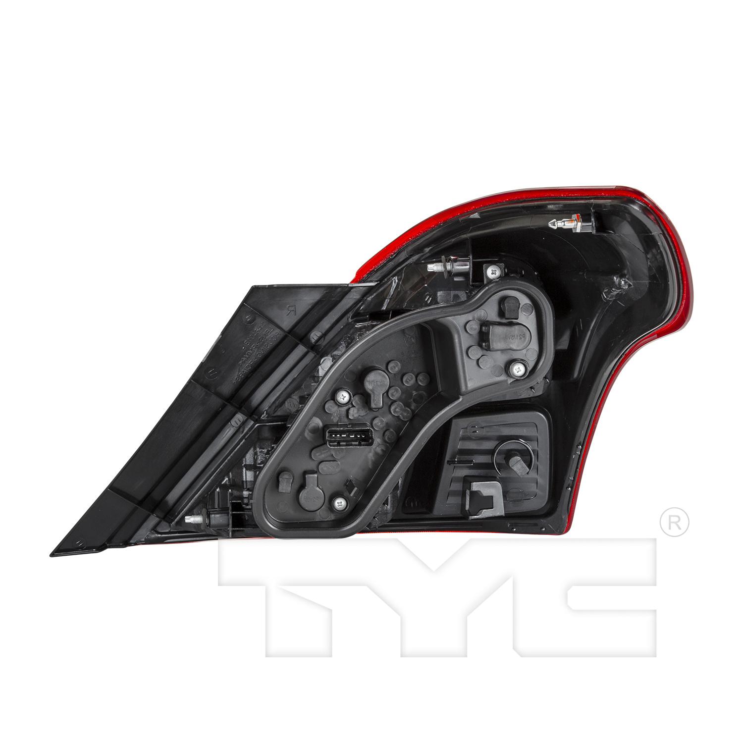 TYC 116402001 Tail Light Assembly product image 2 of 8