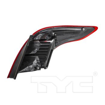 2013 Nissan Versa Tail Light Assembly Left TYC 116402009 image 4 of 4