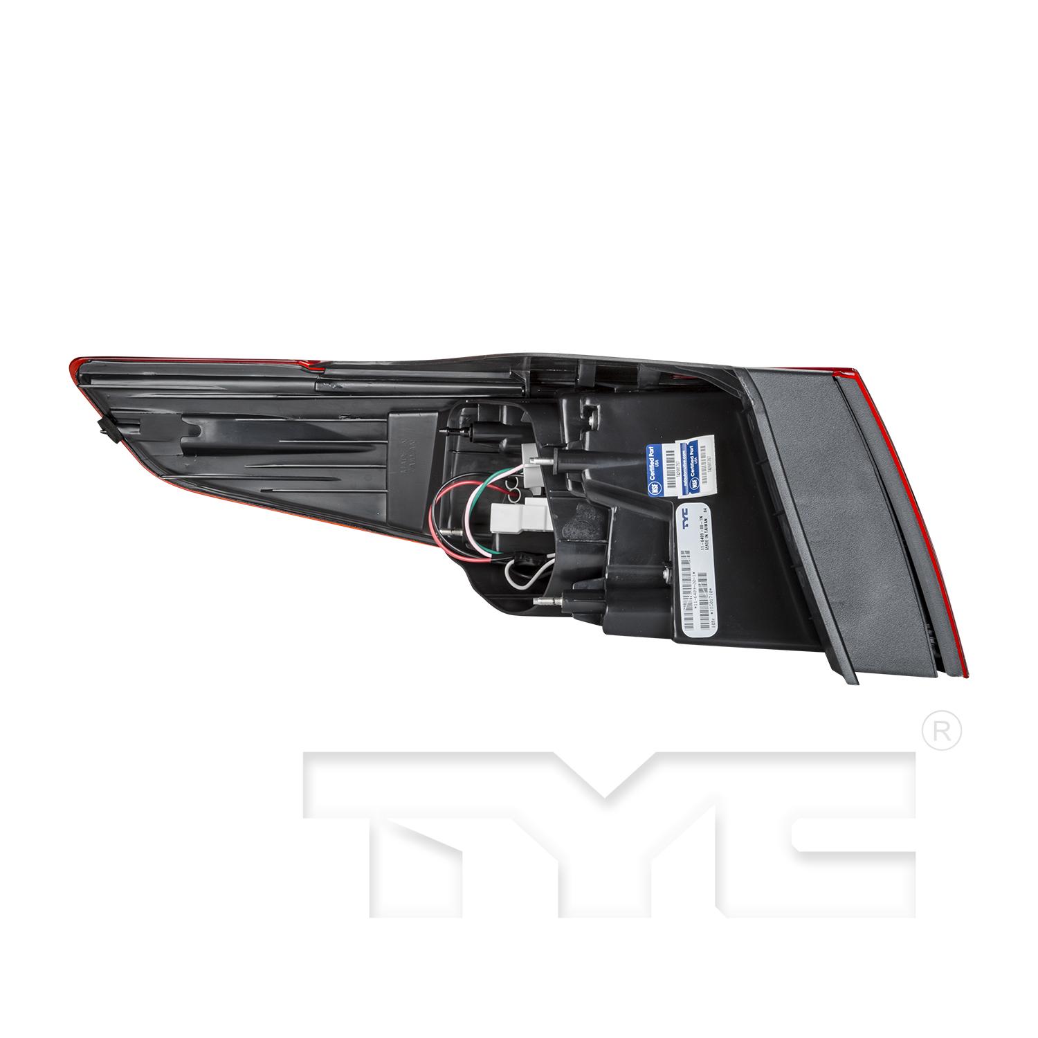 TYC 11640900 Tail Light Assembly product image 2 of 12