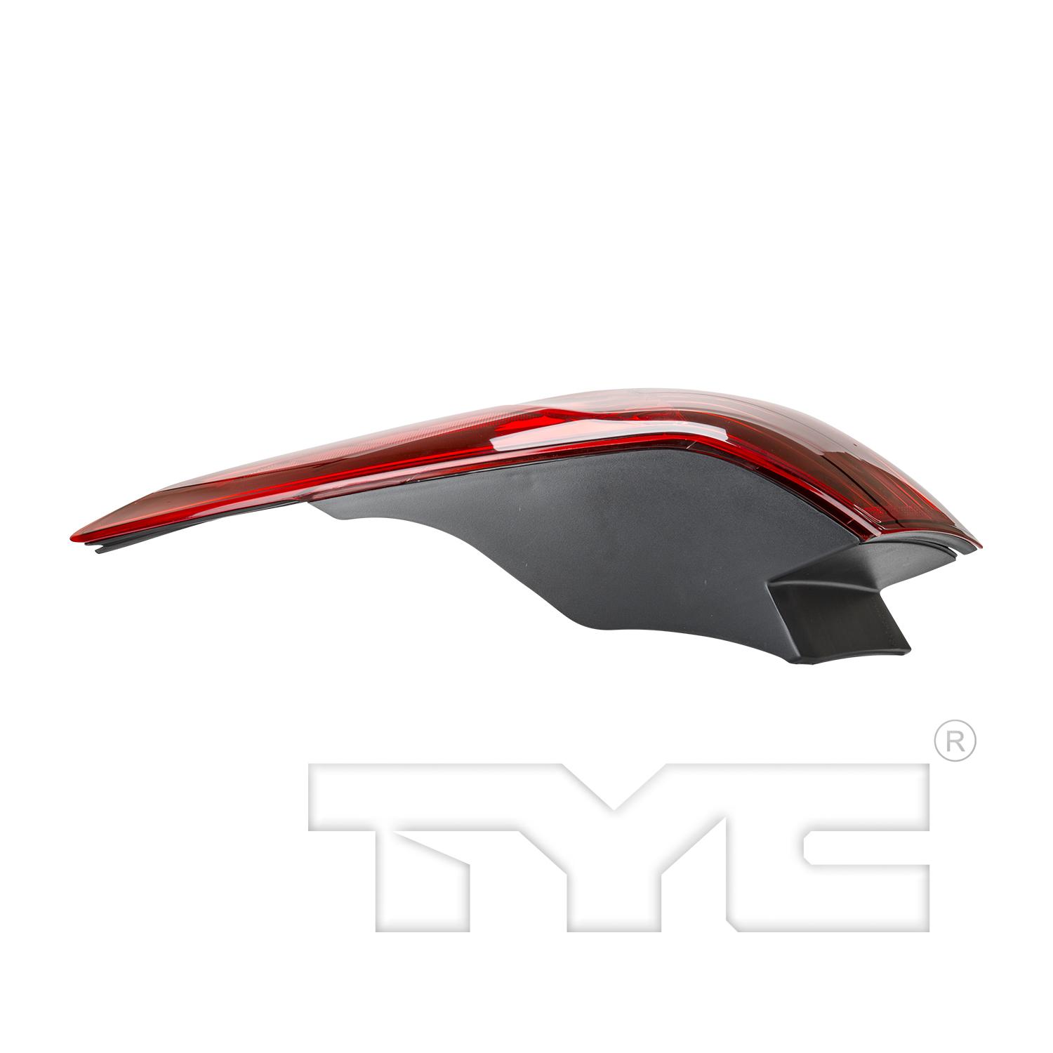 TYC 11640900 Tail Light Assembly product image 8 of 12