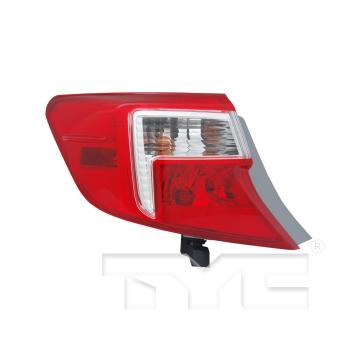 2013 Toyota Camry Tail Light Assembly Left Outer TYC 116412009 image 1 of 2
