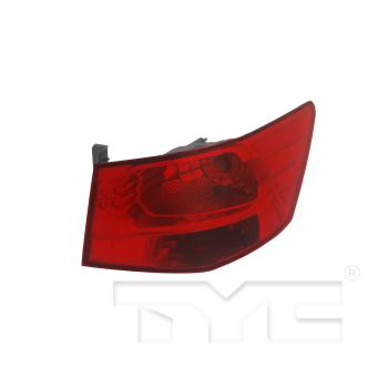 2013 Kia Forte Tail Light Assembly Right Outer TYC 11641500 image 1 of 4