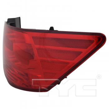 2013 Kia Forte Tail Light Assembly Right Outer TYC 116415009 image 4 of 4