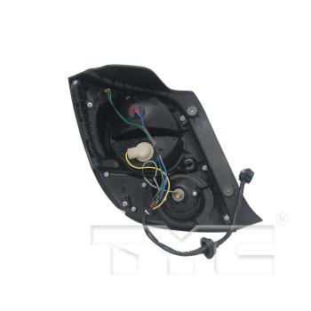 2016 Chevrolet Sonic Tail Light Assembly Left TYC 11641800 image 4 of 4