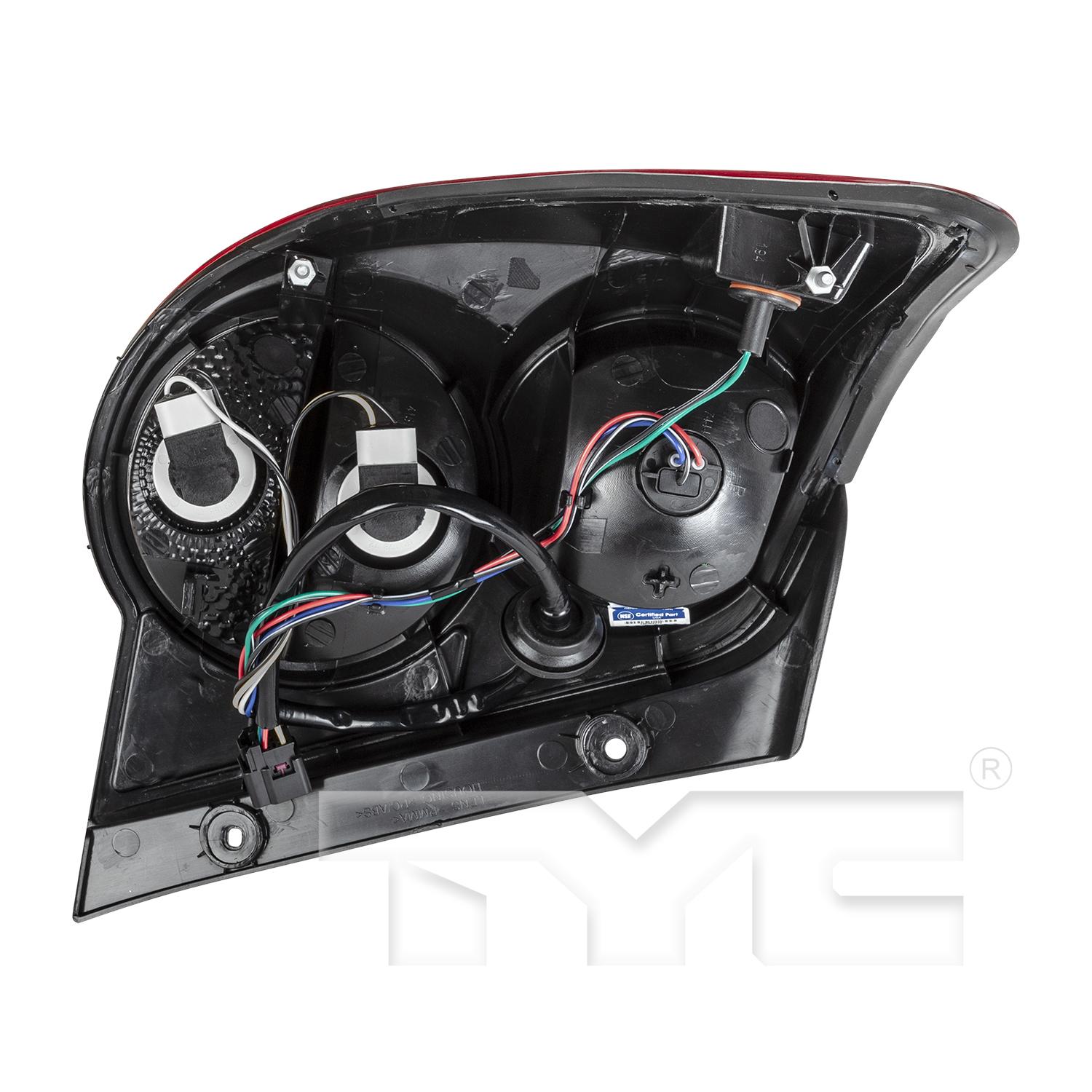TYC 11641900 - Tail Light Assembly TYC 11641900 Tail Light Assembly product image 11 of 12