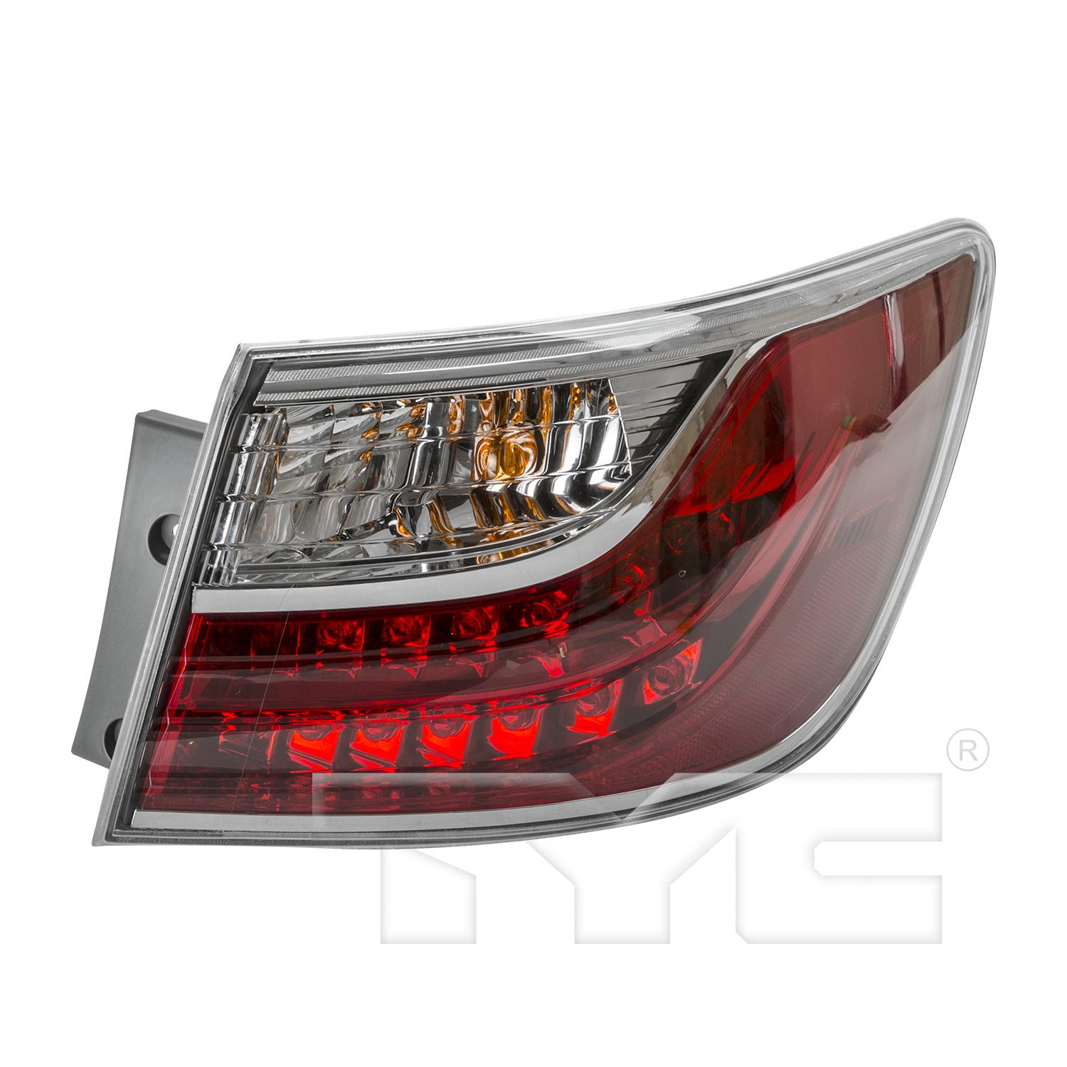 TYC 11642100 - Tail Light Assembly TYC 11642100 Tail Light Assembly product image 4 of 11