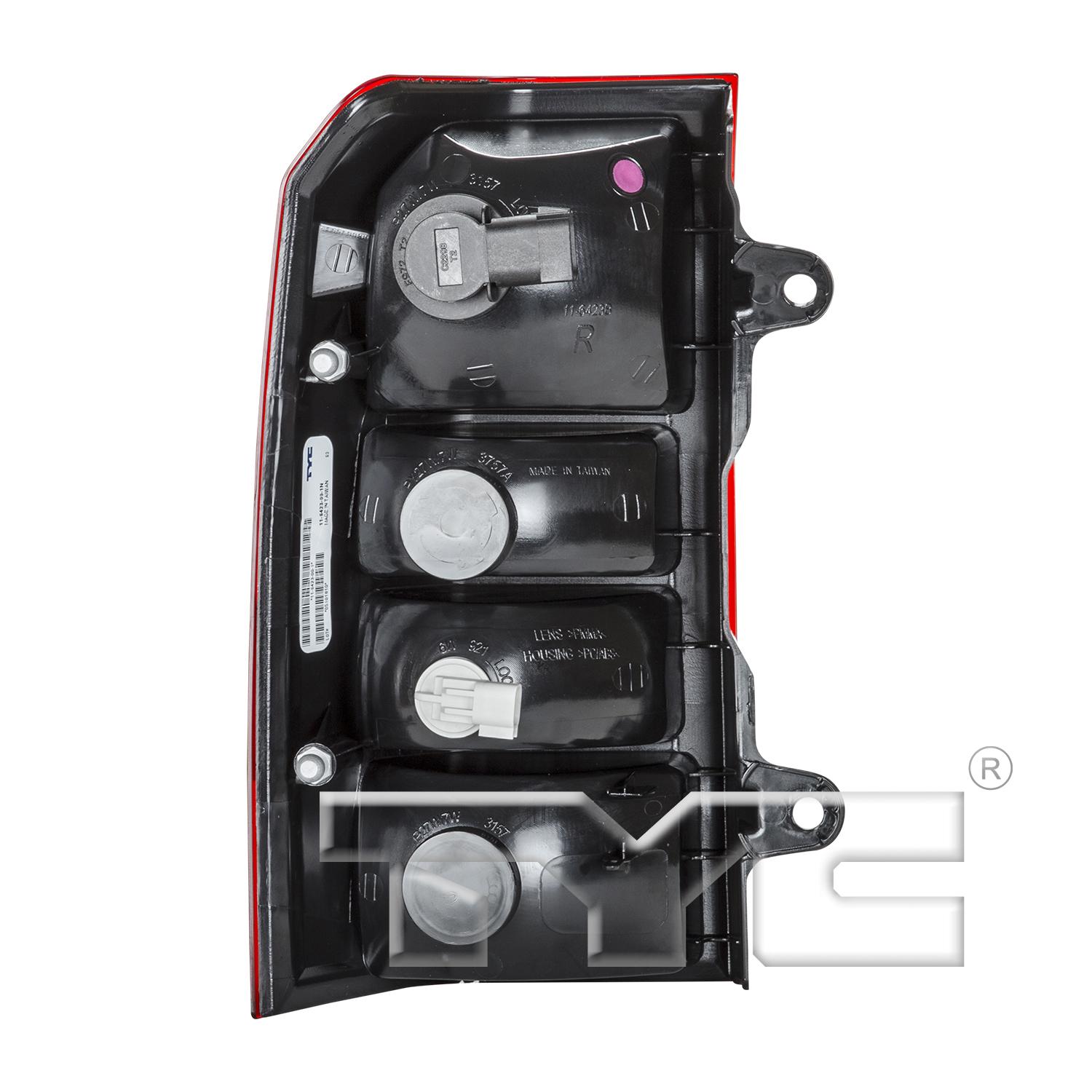 TYC 11642300 - Tail Light Assembly TYC 11642300 Tail Light Assembly product image 2 of 6
