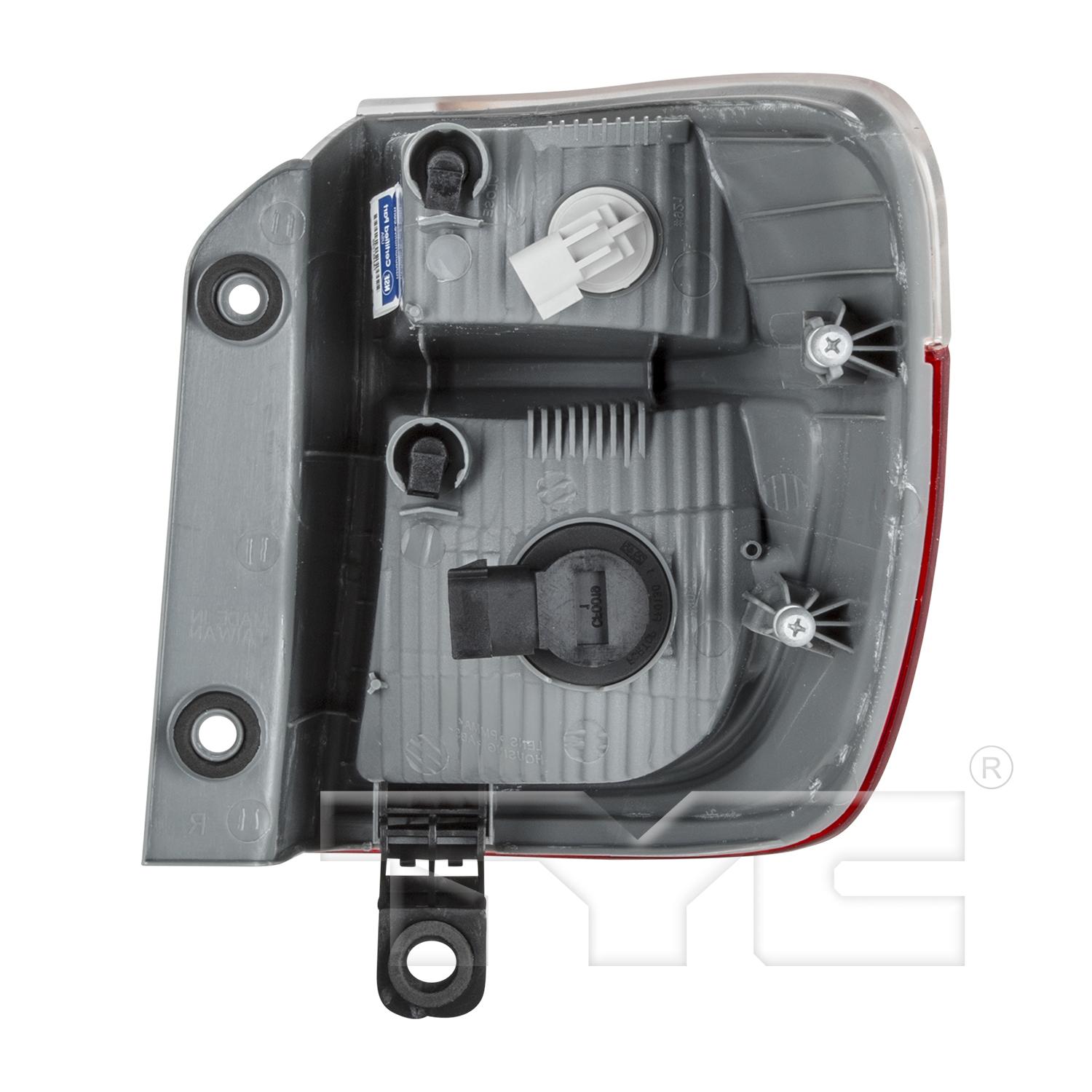 TYC 116426001 Tail Light Assembly product image 2 of 6