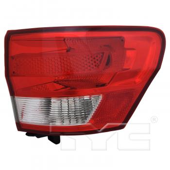 2012 Jeep Grand Cherokee Tail Light Assembly Right Outer TYC 116427009 image 1 of 4