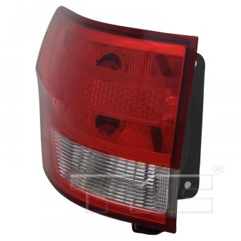 2012 Jeep Grand Cherokee Tail Light Assembly Left Outer TYC 116428009 image 3 of 4