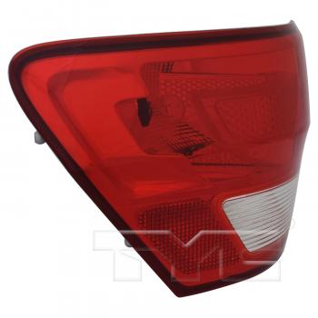 2012 Jeep Grand Cherokee Tail Light Assembly Left Outer TYC 116428009 image 4 of 4
