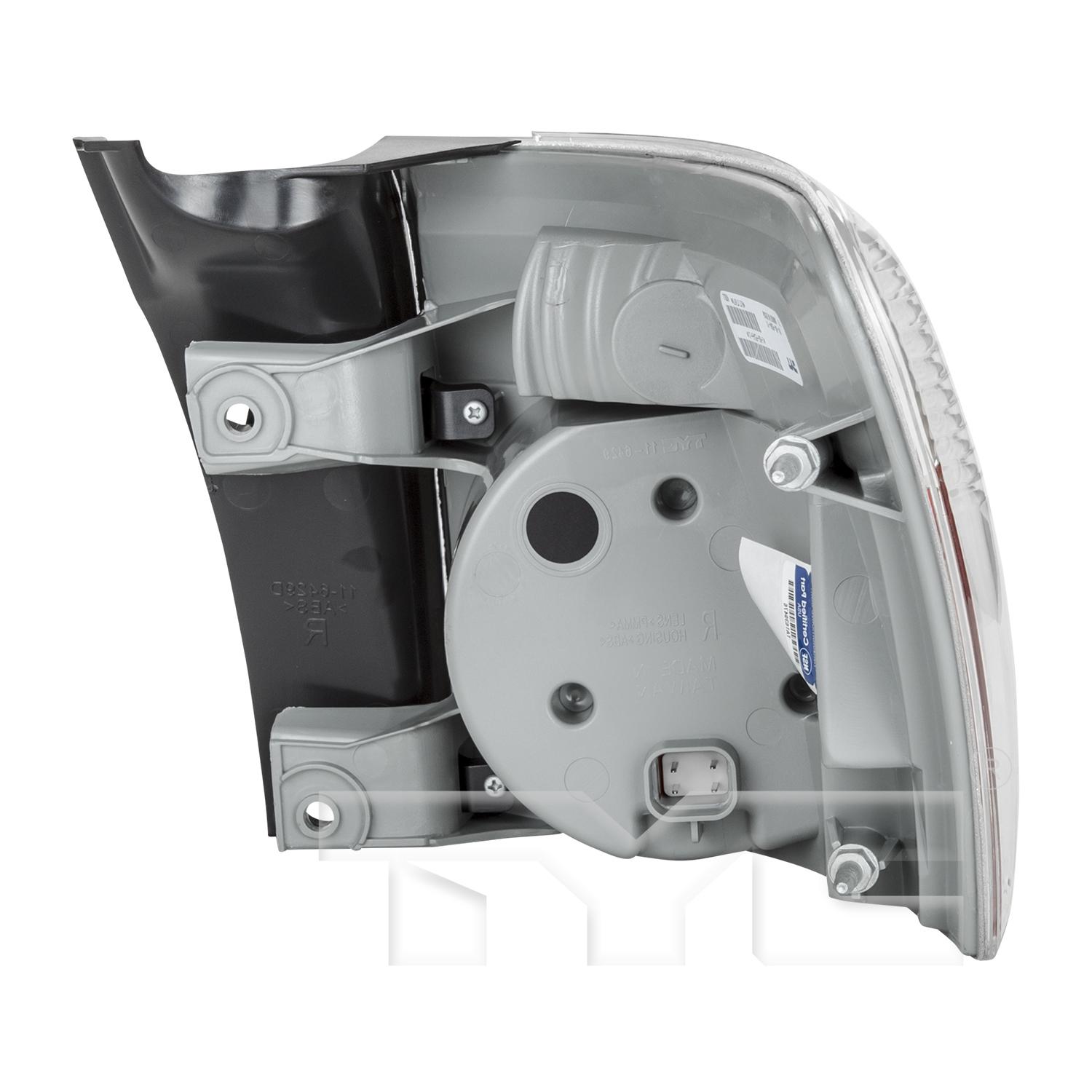 TYC 11643000 - Tail Light Assembly TYC 11643000 Tail Light Assembly product image 2 of 6