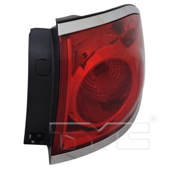 TYC 11643100 Tail Light Assembly product image 3 of 6