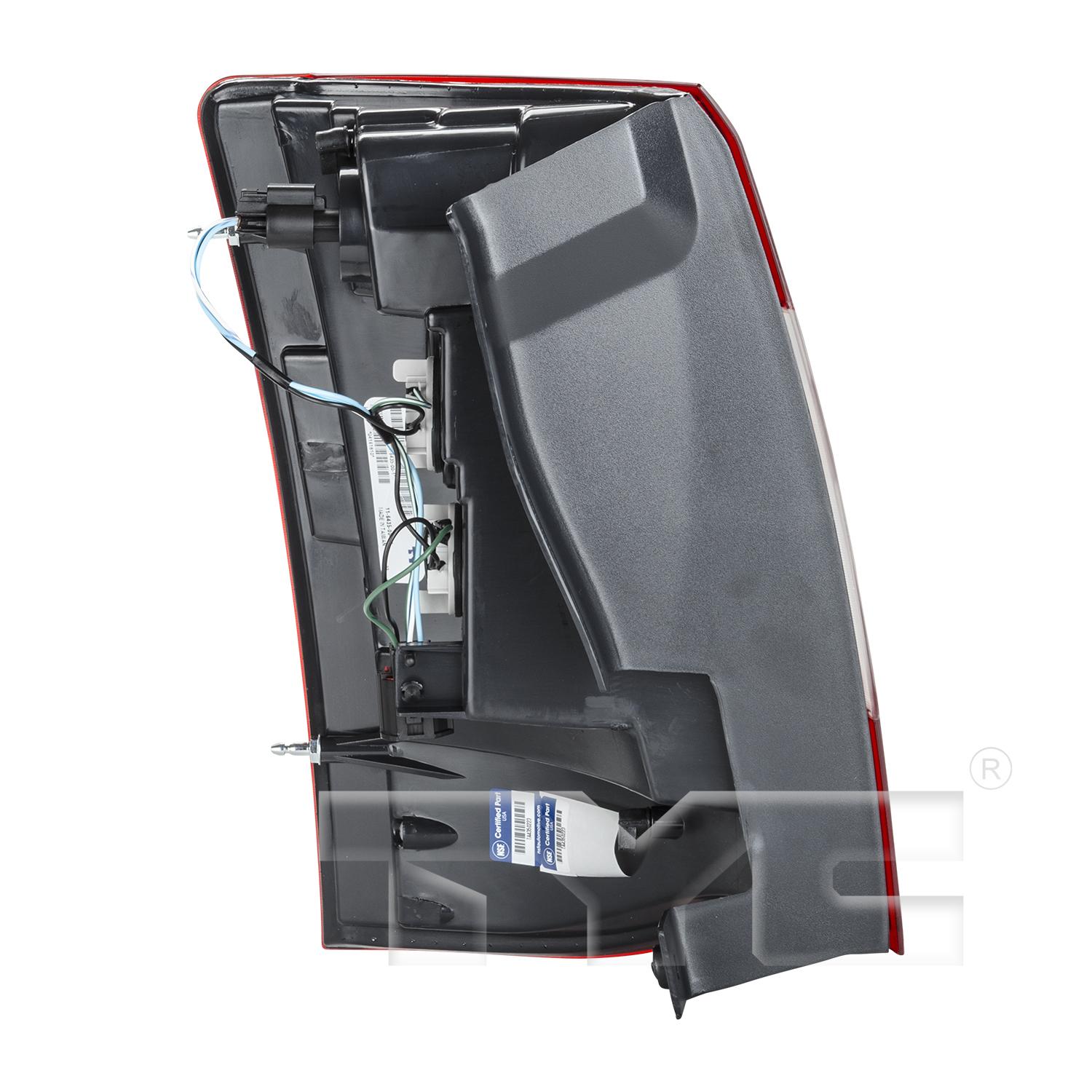 TYC 11643500 Tail Light Assembly product image 4 of 6