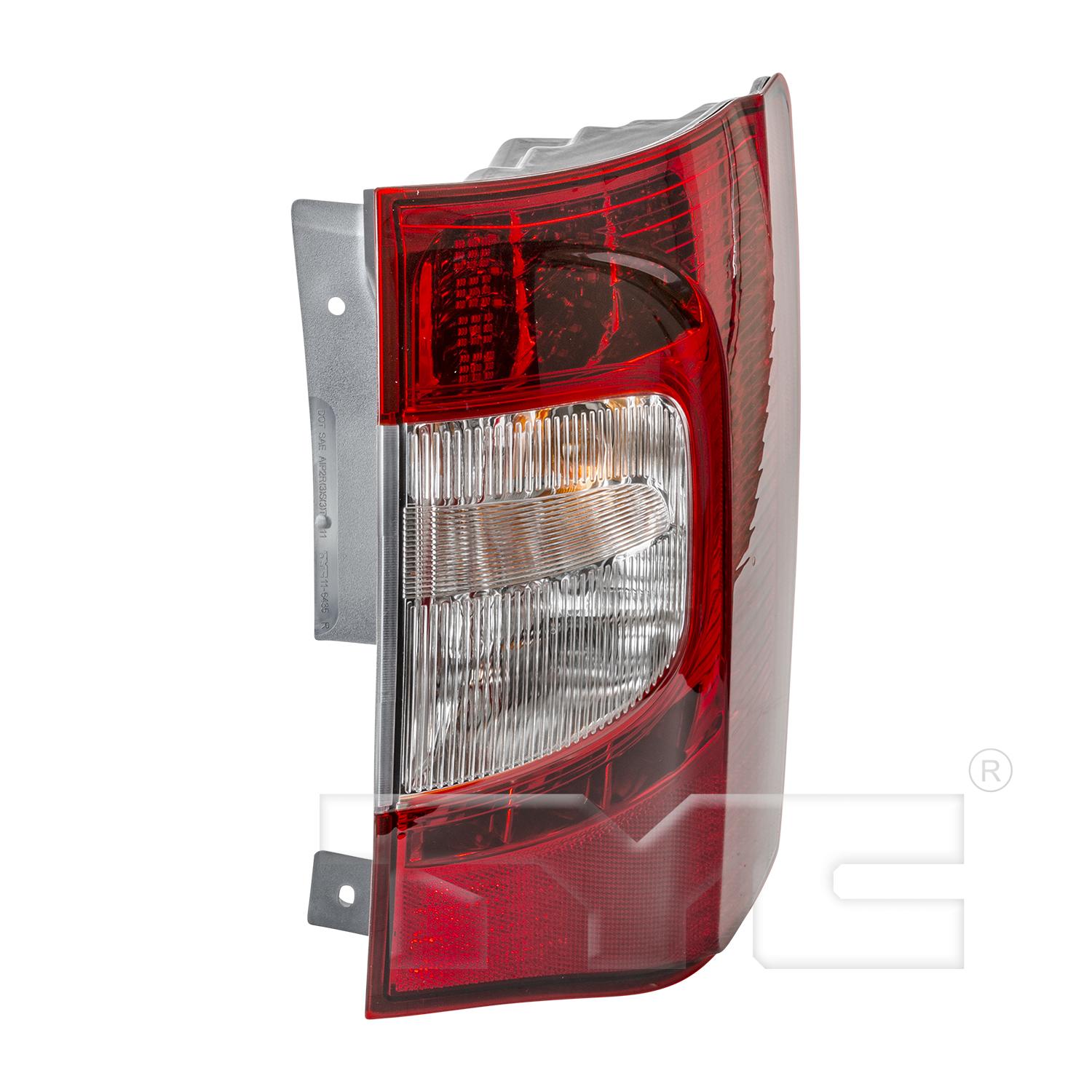 TYC 116435001 Tail Light Assembly product image 1 of 6