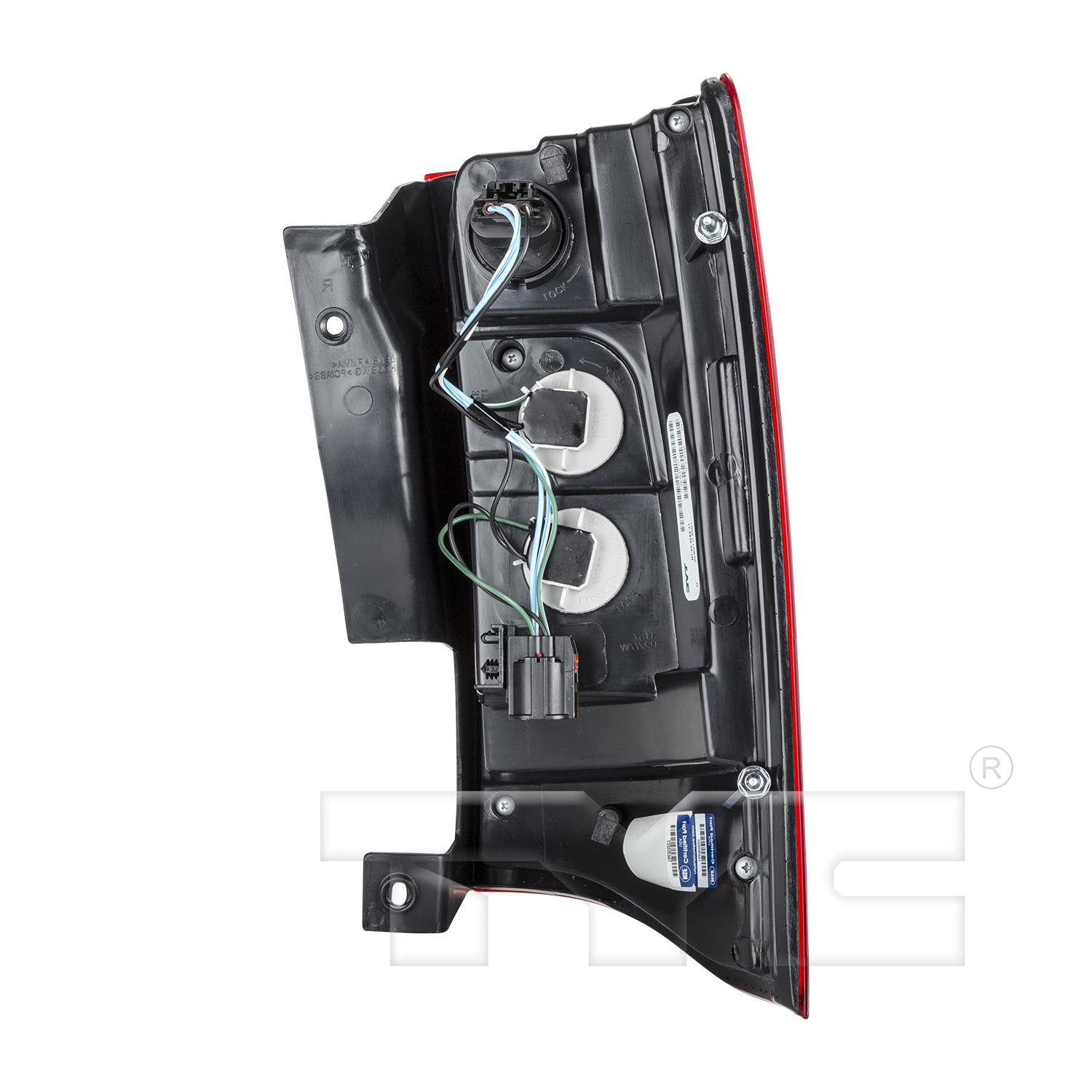 TYC 116436009 Tail Light Assembly product image 2 of 6