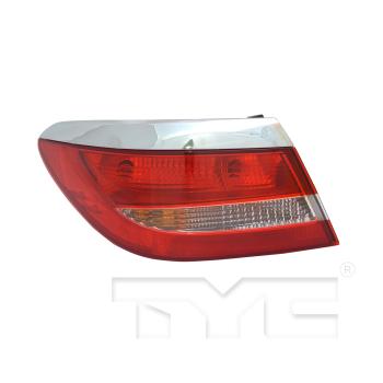 2016 Buick Verano Tail Light Assembly Left Outer TYC 11644000 image 1 of 4