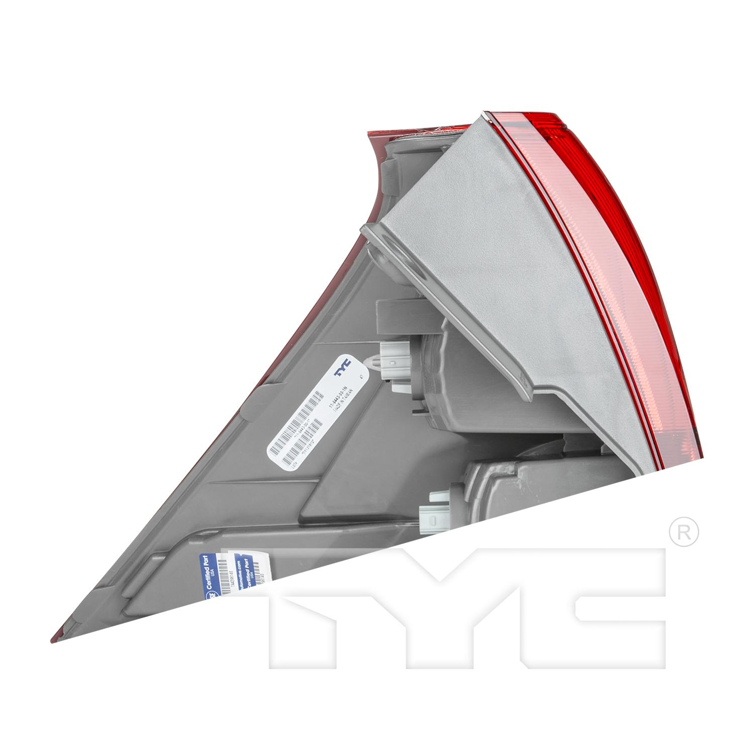 TYC 116443001 - Tail Light Assembly TYC 116443001 Tail Light Assembly product image 4 of 6
