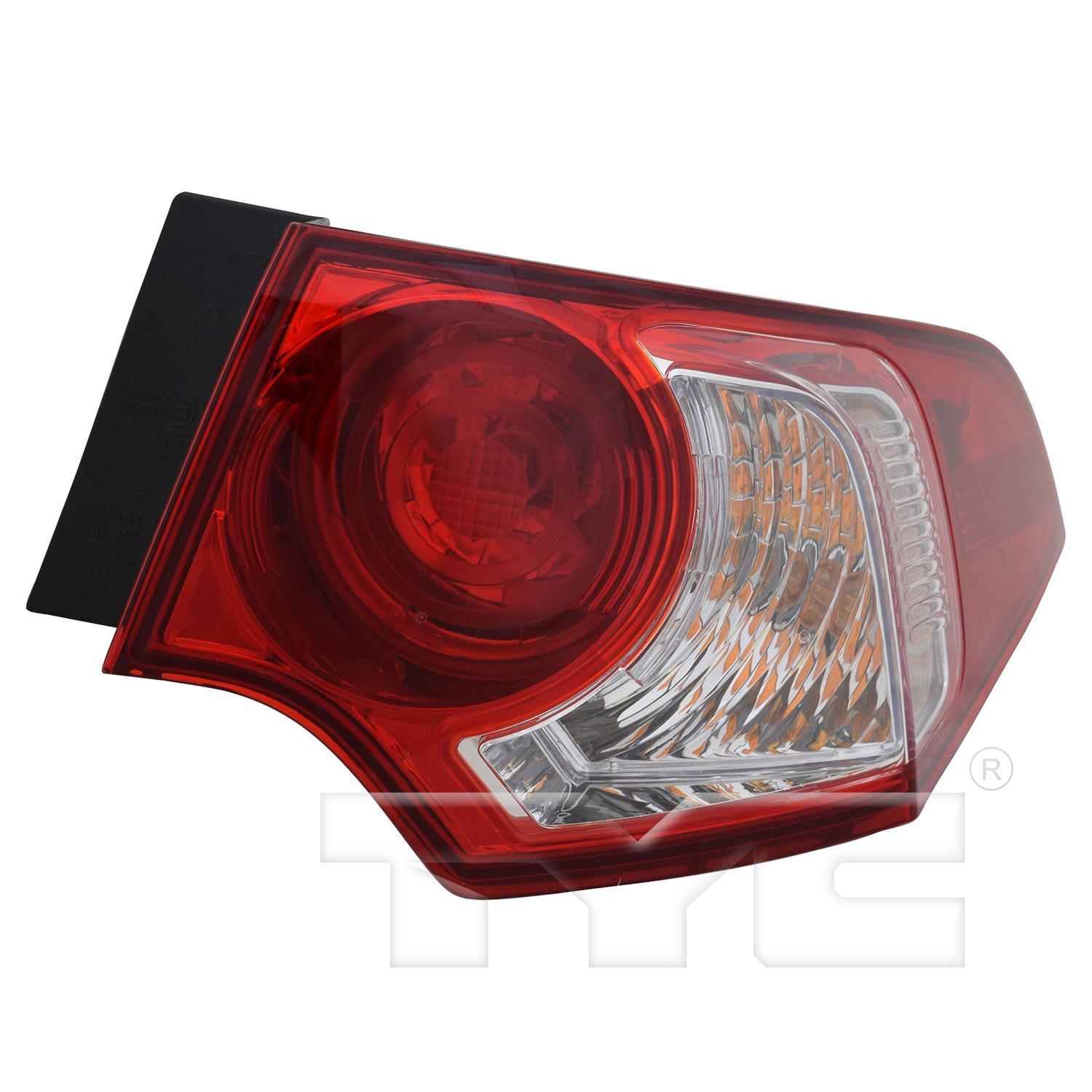 TYC 116451009 Tail Light Assembly product image 3 of 6