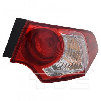 2010 Acura TSX Tail Light Assembly Right Outer TYC 116451009 image 3 of 4