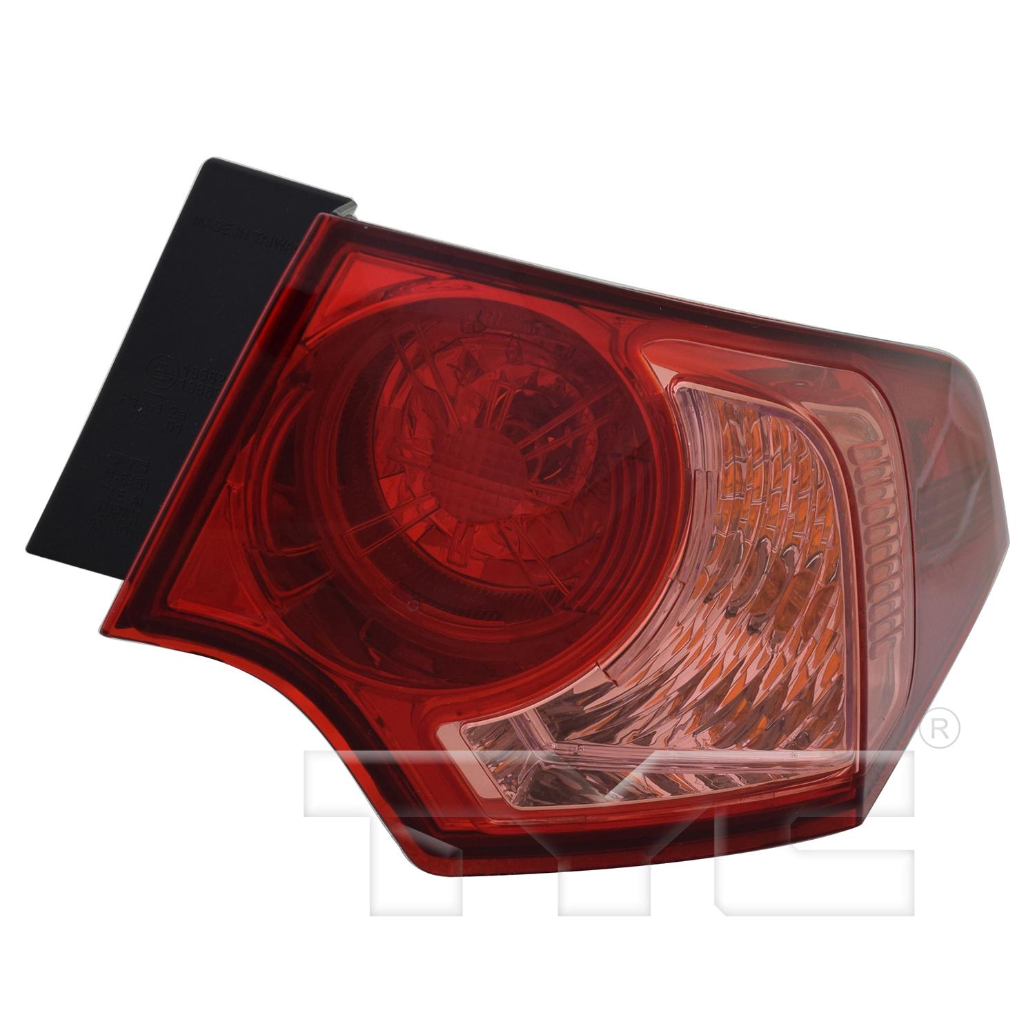 TYC 116451909 - Tail Light Assembly TYC 116451909 Tail Light Assembly product image 3 of 6