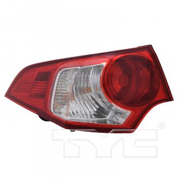 2010 Acura TSX Tail Light Assembly Left Outer TYC 116452009 image 1 of 4