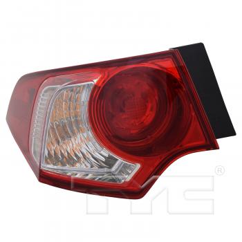 2010 Acura TSX Tail Light Assembly Left Outer TYC 116452009 image 3 of 4