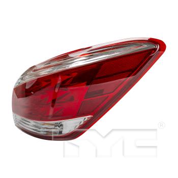 2013 Nissan Murano Tail Light Assembly Right Outer TYC 11645590 image 3 of 4