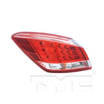 2014 Nissan Murano Tail Light Assembly Left Outer TYC 11645690 image 1 of 4
