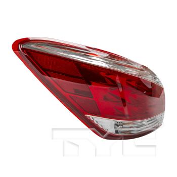 2014 Nissan Murano Tail Light Assembly Left Outer TYC 11645690 image 3 of 4