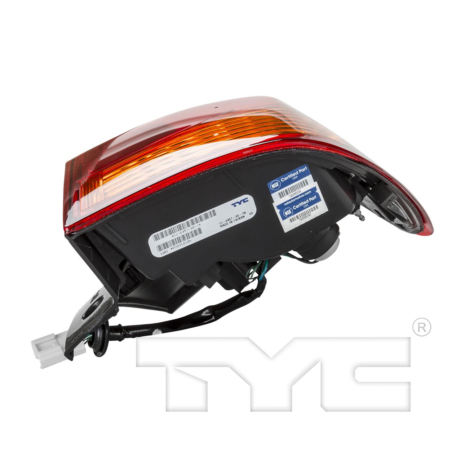 TYC 116457001 - Tail Light Assembly TYC 116457001 Tail Light Assembly product image 6 of 6