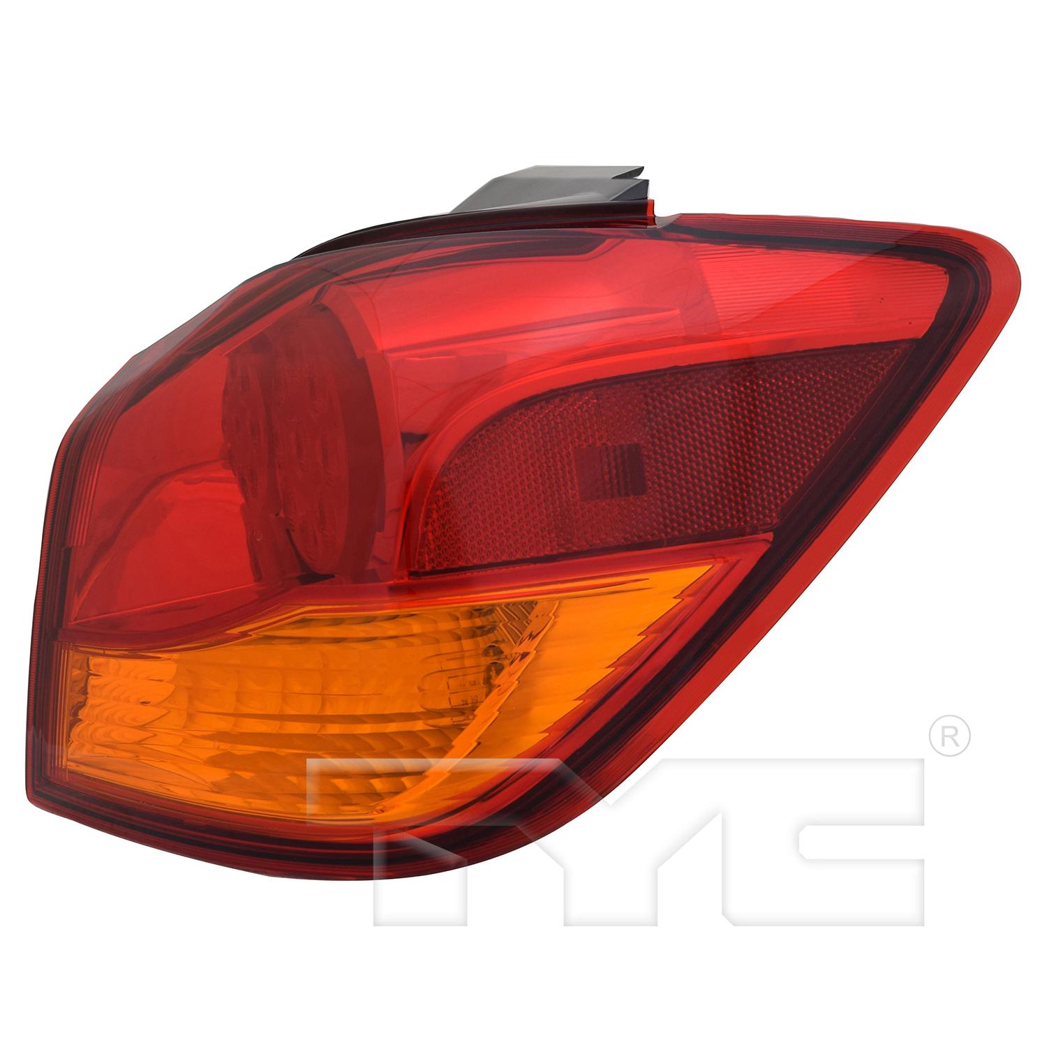 TYC 116457009 - Tail Light Assembly TYC 116457009 Tail Light Assembly product image 4 of 6