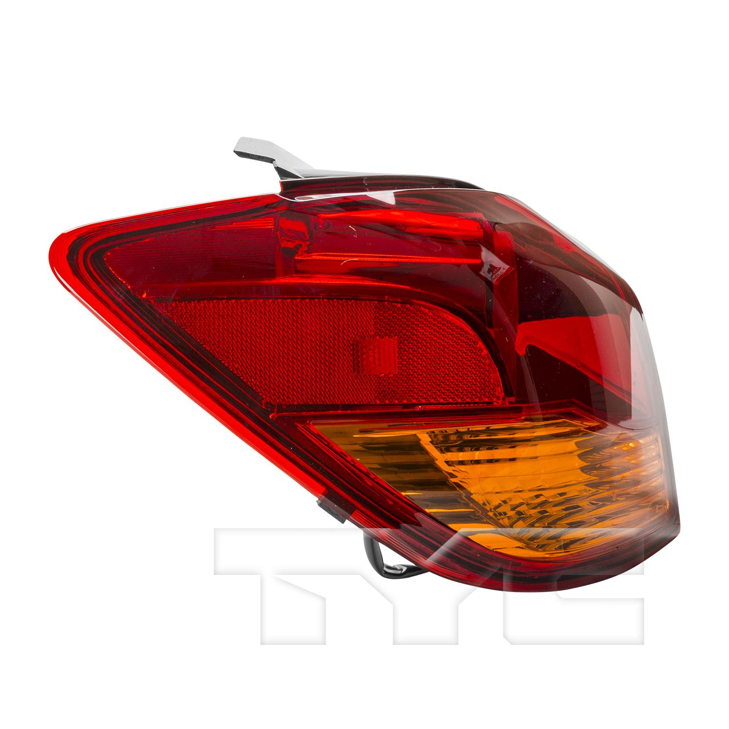 TYC 116458001 Tail Light Assembly product image 3 of 6