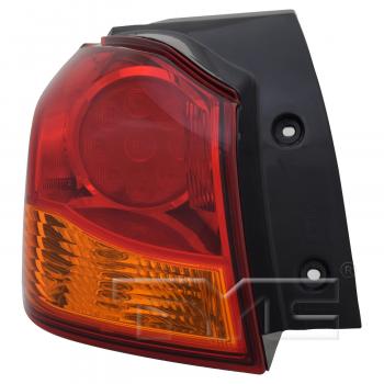 2012 Mitsubishi Outlander Sport Tail Light Assembly Left Outer TYC 116458009 image 3 of 4