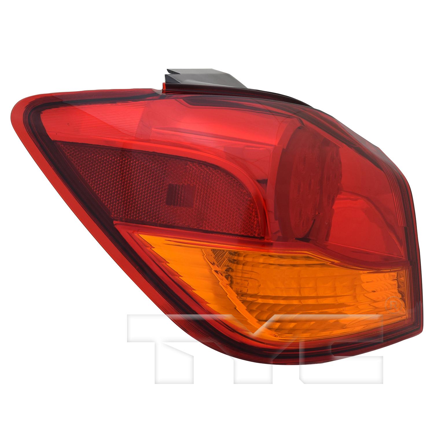 TYC 116458009 Tail Light Assembly product image 4 of 6