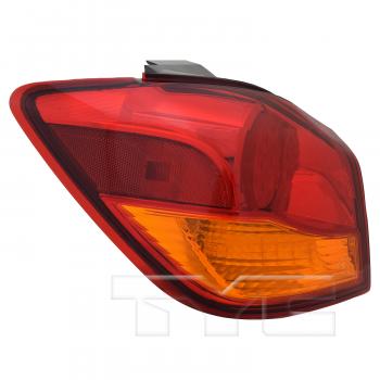 2012 Mitsubishi Outlander Sport Tail Light Assembly Left Outer TYC 116458009 image 4 of 4